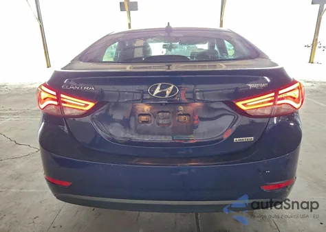 2014 Hyundai Elantra Se из США, поврежденный, VIN 5NPDH4AE1EH495945